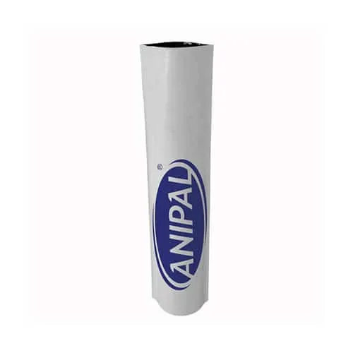 Protector PE bicapa blanco/negro 20×60 Liso G-550