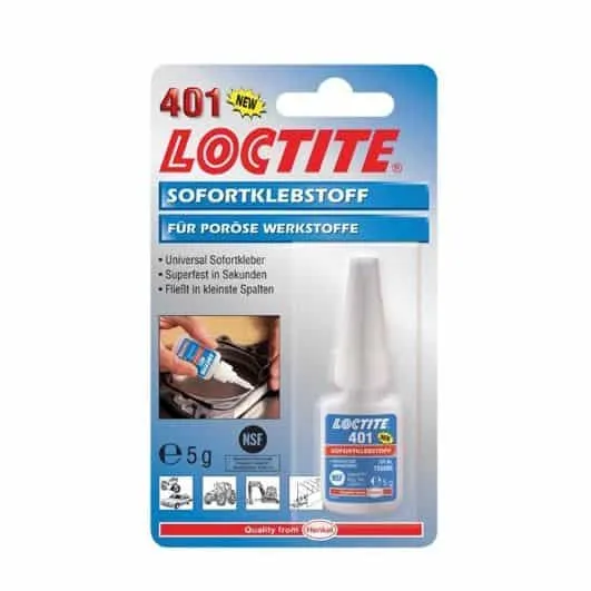 Loctite 401 5g Adhesivo Instantaneo Uso general