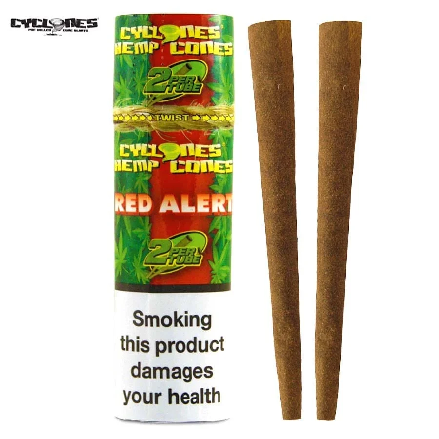 CYCLONES HEMP CONES RED ALERT